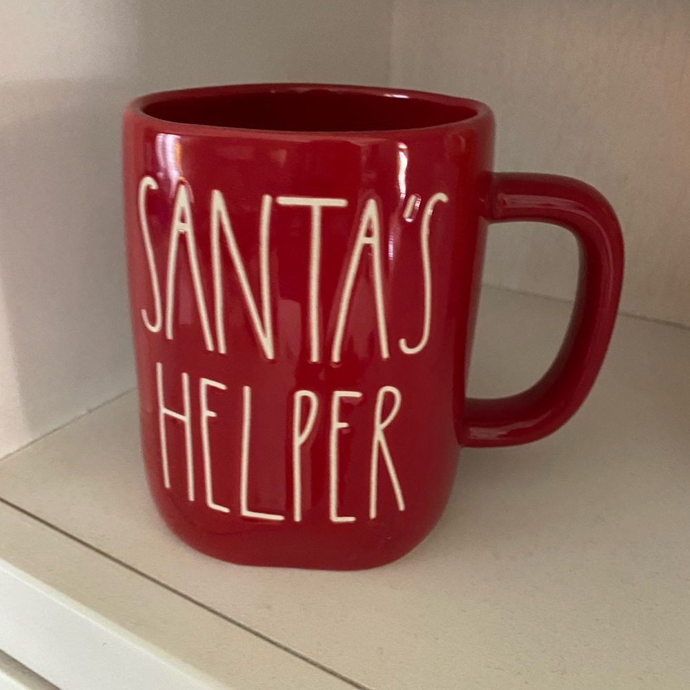 Rae Dunn Santa’s Helper coffee mug
